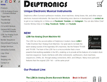 Tablet Screenshot of delptronics.com